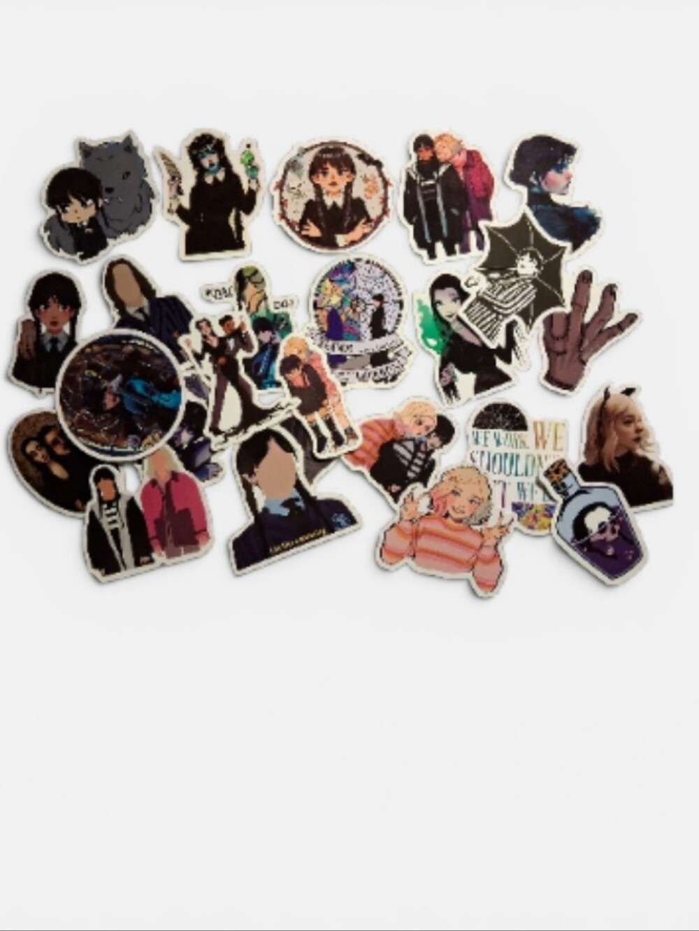 Assorted Decorative Character Stickers - Multicolor Pack
